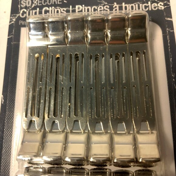 Goody So Secure Curl Clips 10125 24 Pieces Silver Tone Hair Care For Curling - Picture 4 of 6